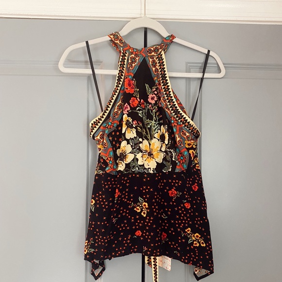 NWT Free People halter floral top - size XS - Picture 4 of 9